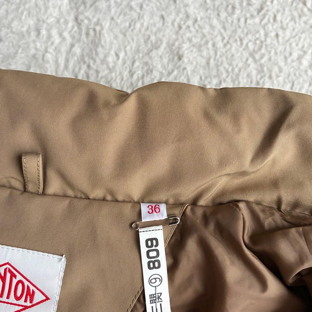 美品 ダントン ドアーズ別注 ダウンジャケット 36 フード付き