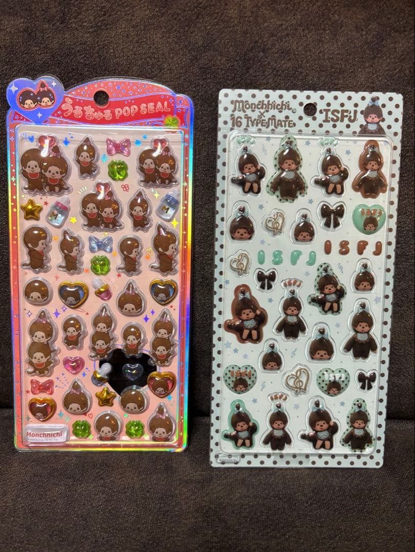 モンチッチ 16 TYPE ISFJ ちゅるきゅんシール うるちゅるシール - メルカリ