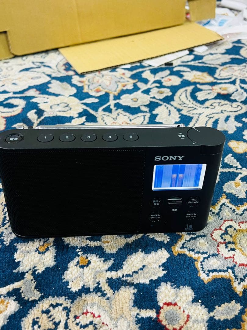 SONY デジタルラジオ XDR-56TV 難あり SONY デジタルラジオ XDR-56TV 難あり SONY デジタルラジオ XDR-56TV