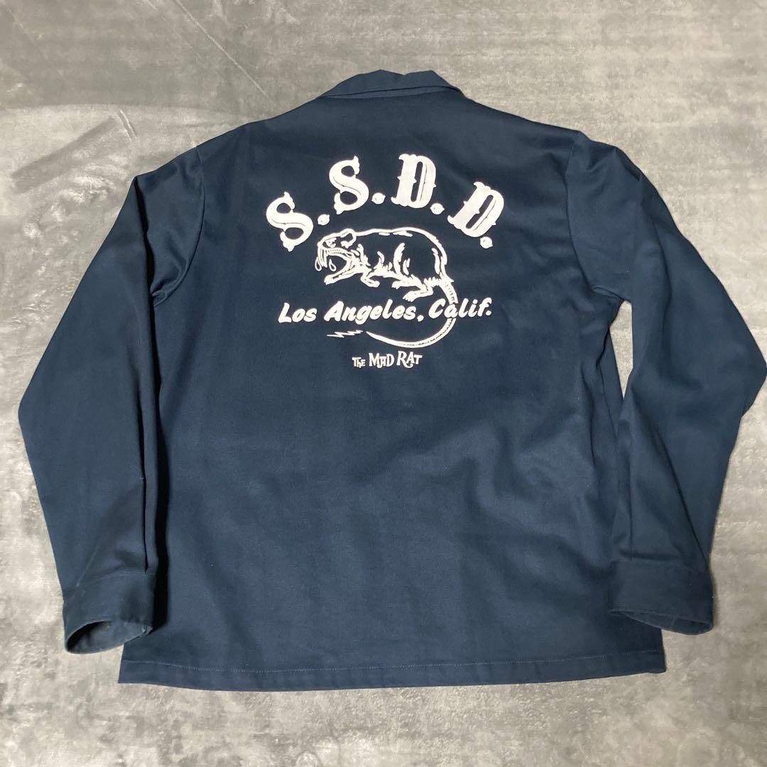 FUCT SSDD THE MAD RAT ジャケット　Lサイズ