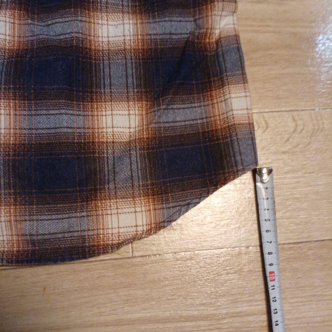 Sears オンブレチェック プリントネルシャツ カート コバーン - メルカリ