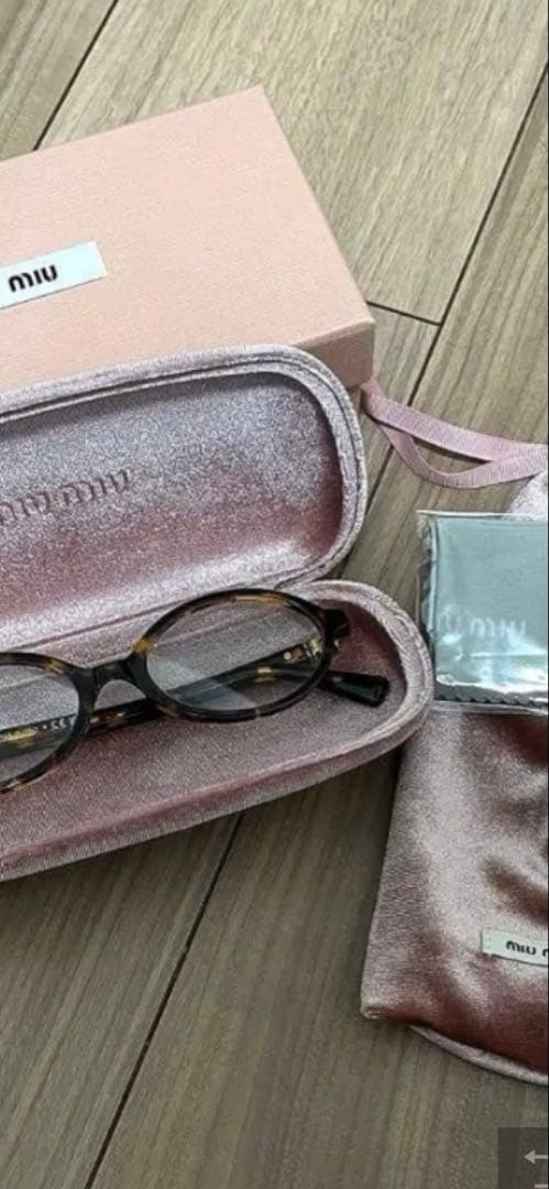 MIU MIU リガード サングラス メガネ オーバル ブルーライト Blue-ray Transparent Lenses Miu Regard Sunglasses | Miu Miu