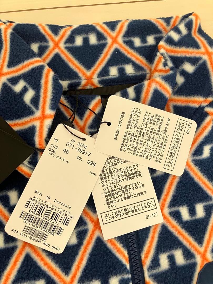 2024 ジェイリンドバーグゴルフメンズフリース新品タグM新品タグ