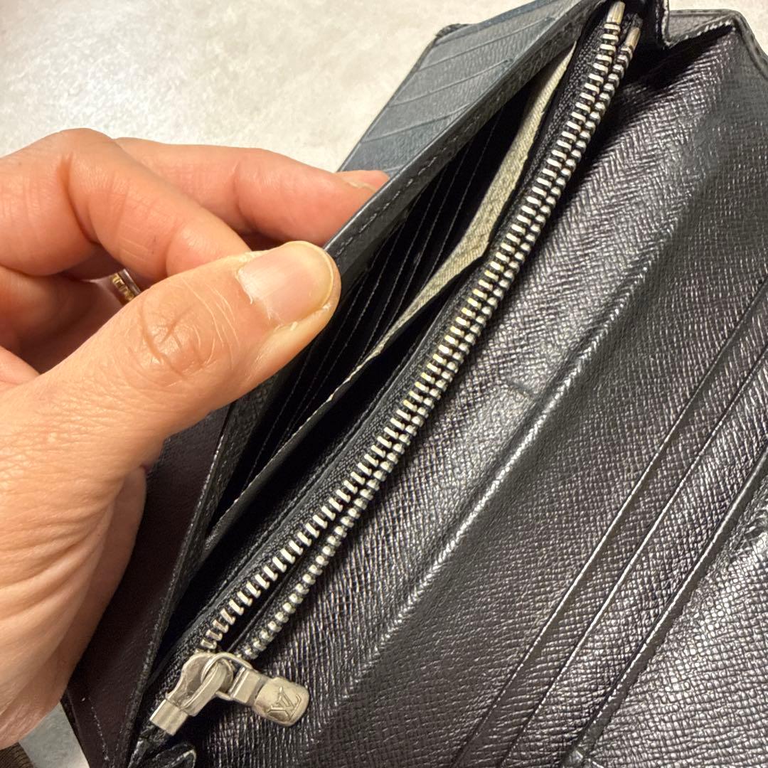 Louis Vuitton エピレザー ブラック 長財布 - メルカリ