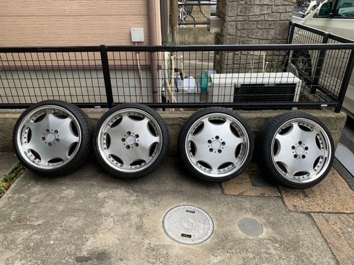 シャレン 18インチ ディッシュホイールセット - メルカリ