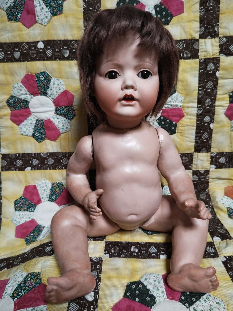 RE Nippon アンティークドール ベビービスクドール/モリムラドール同