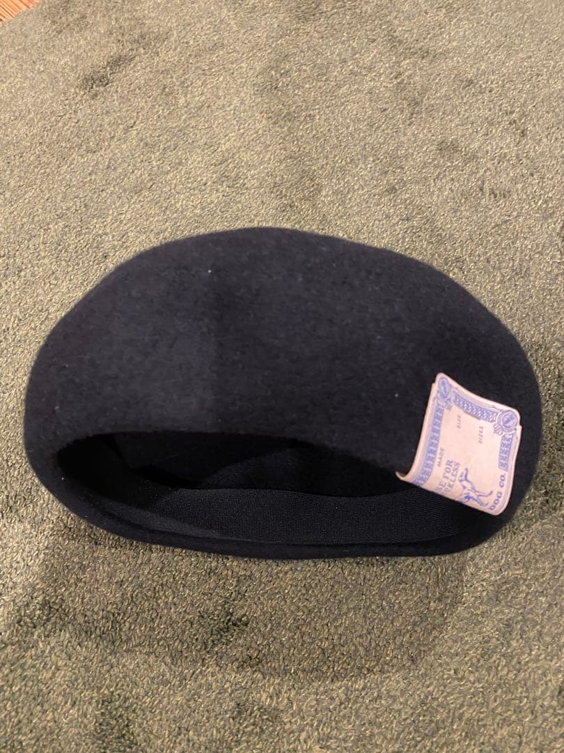 the h w DOG & CO. ブラック ベレー帽 LEATHER BERET 62 – THE H.W.DOG&CO.