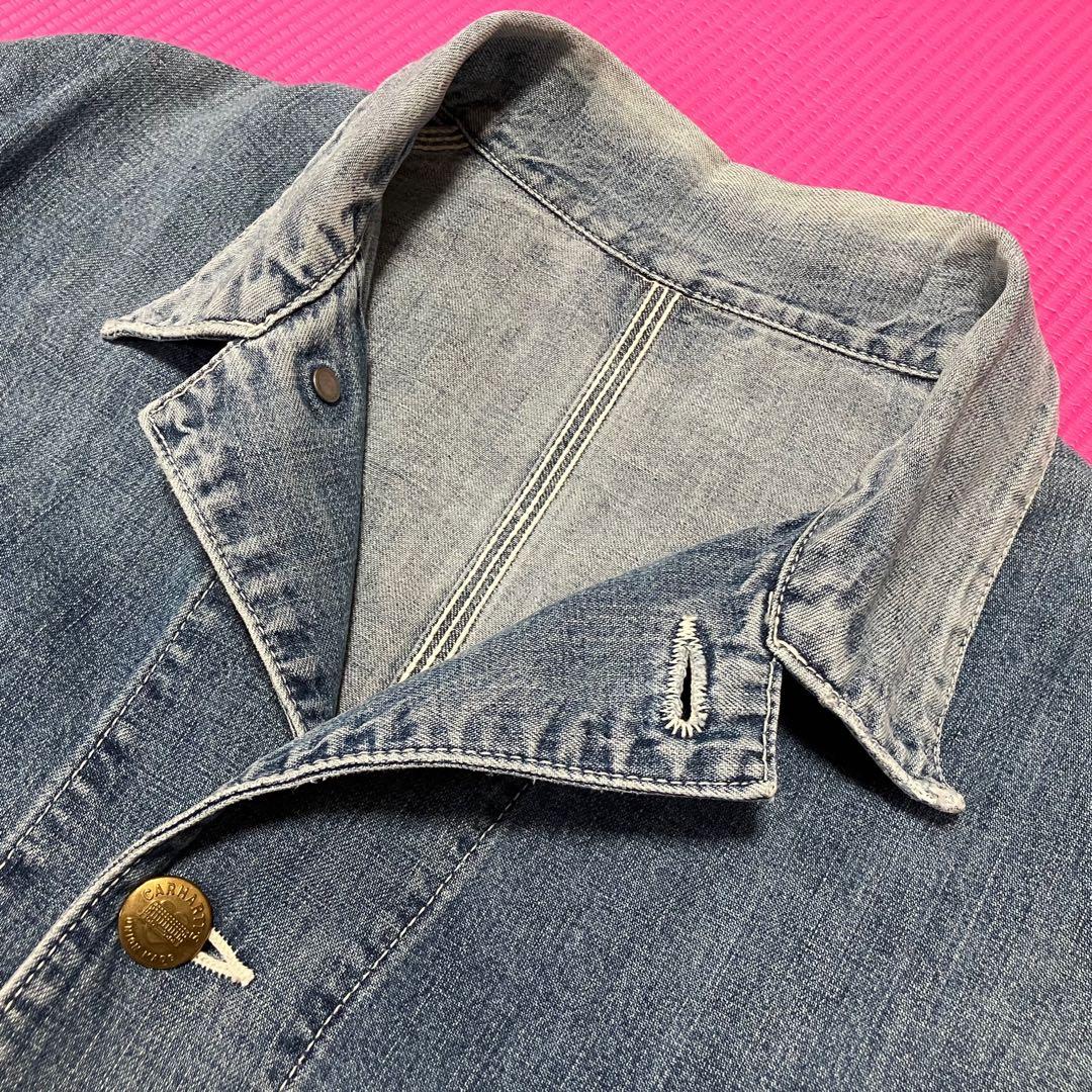 カーハート ハートタグ 40s デニムカバーオール 90s復刻 carhartt