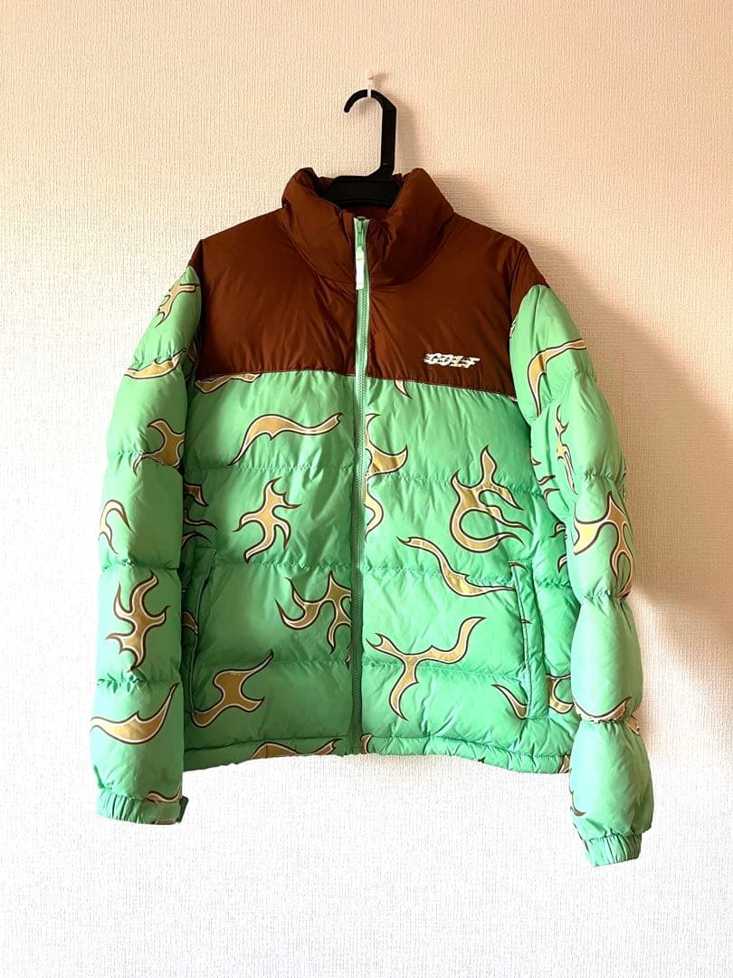 golf wang フレイムダウンジャケット ミント M - メルカリ