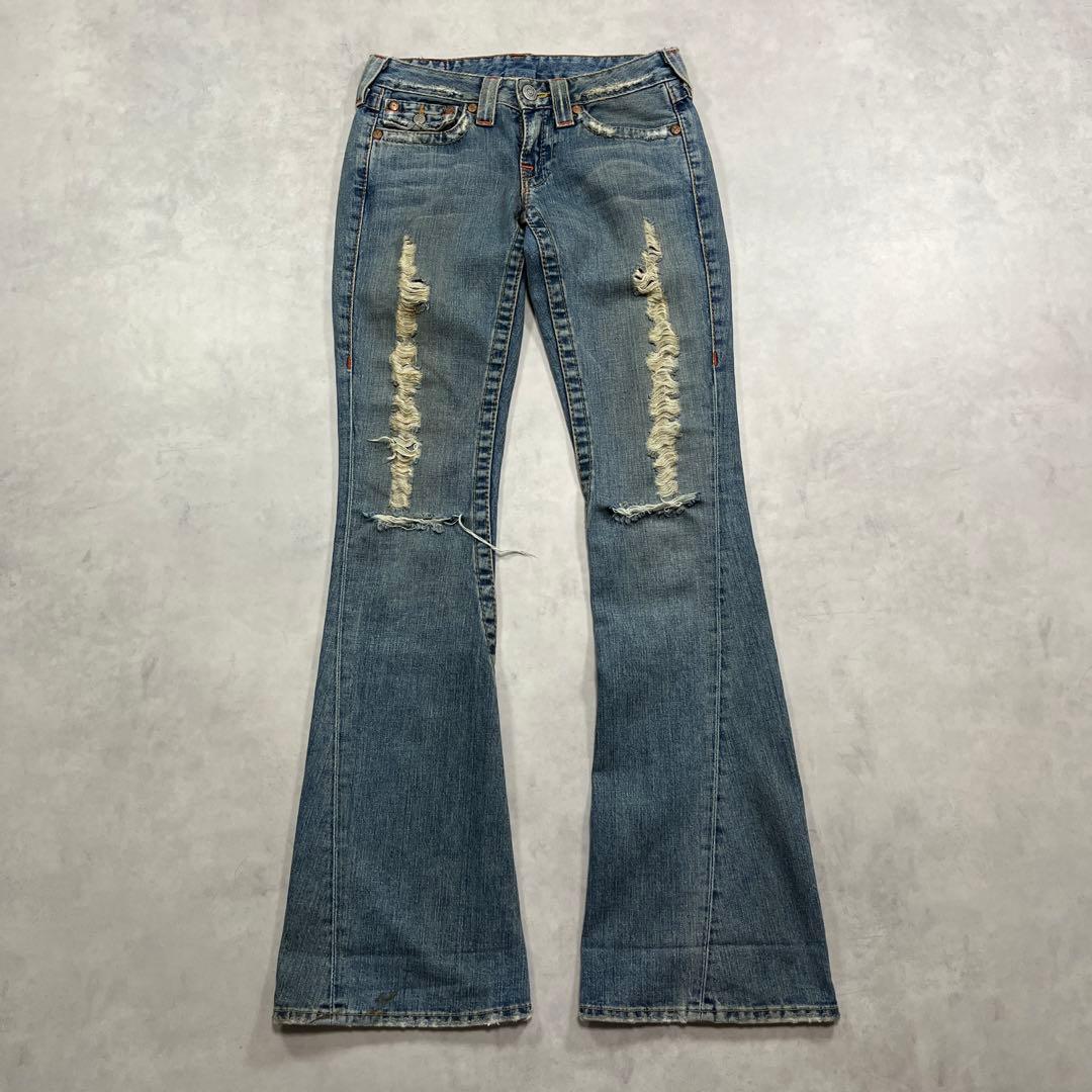 トゥルーレリジョン フレア デニム W25 TRUE RELIGION JOEY - メルカリ