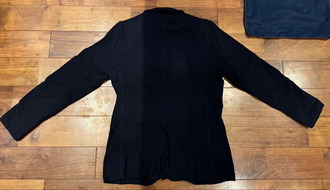 新品試着のみ LARDINI ラルディーニ ニットジャケット ネイビー M