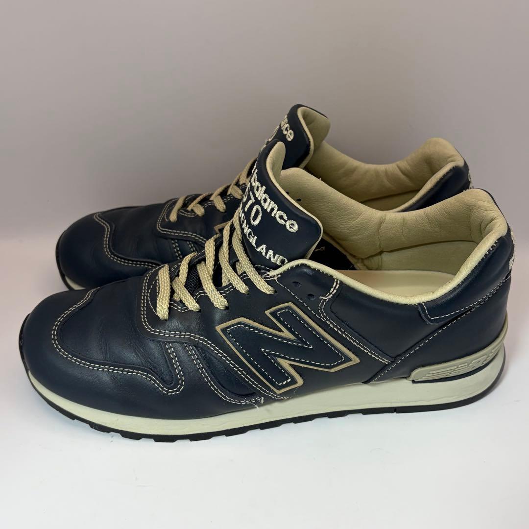 まわるり UK製 ニューバランス M670NVY 26.5cm ネイビー