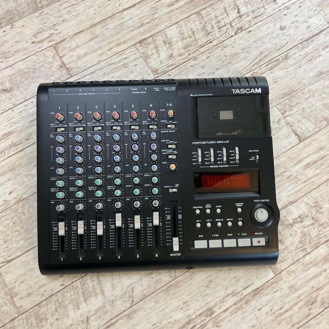 TASCAM PORTASTUDIO 424 mkIII トラックレコーダー TASCAM 424MkIII Four Track Recorder | zZounds