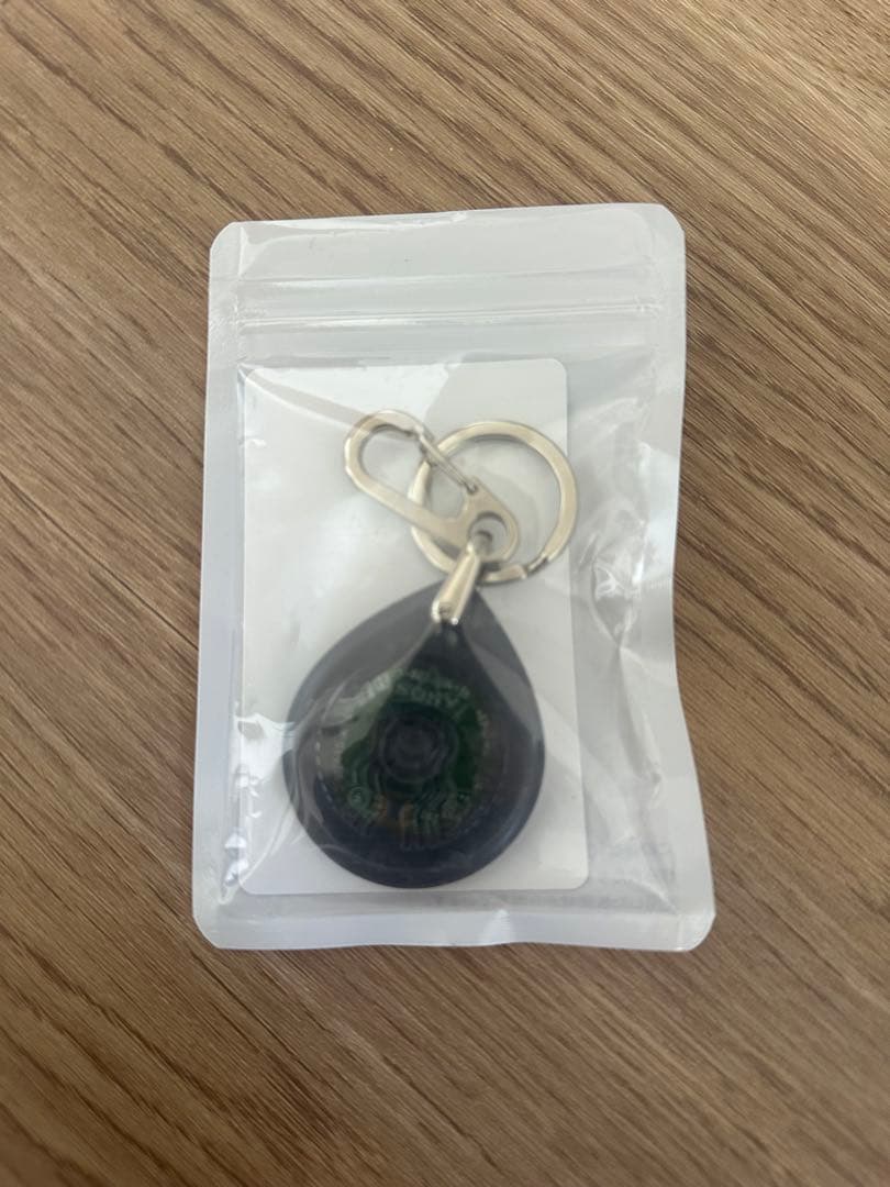 スターバックス ビームス タッチザドリップ　グレー スタバ×BEAMS】キーホルダー型スタバカード第3弾｜タッチザドリップが