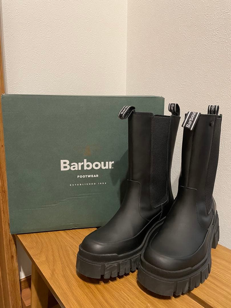 Barbour ブラック チェルシーブーツ 楽天市場】BARBOUR バブアー レインブーツ サイドゴアブーツ