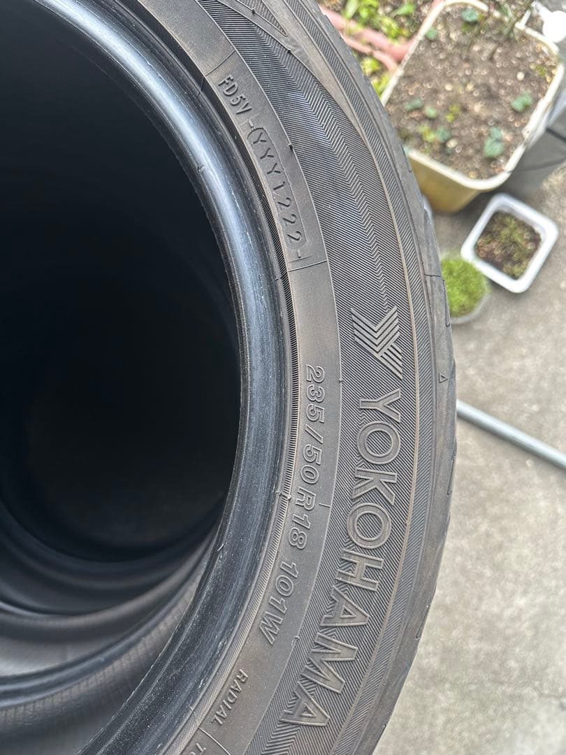 YOKOHAMA ヨコハマ235/50R18 4本 2022年製 バリ溝 良品 - メルカリ