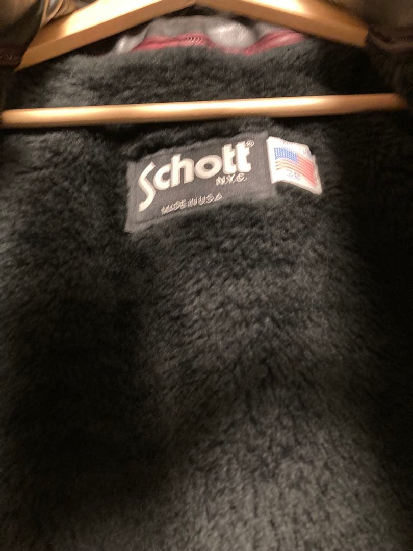 ゆうこりん様専用【極美品】Schott 643Eレザージャケット38 - メルカリ