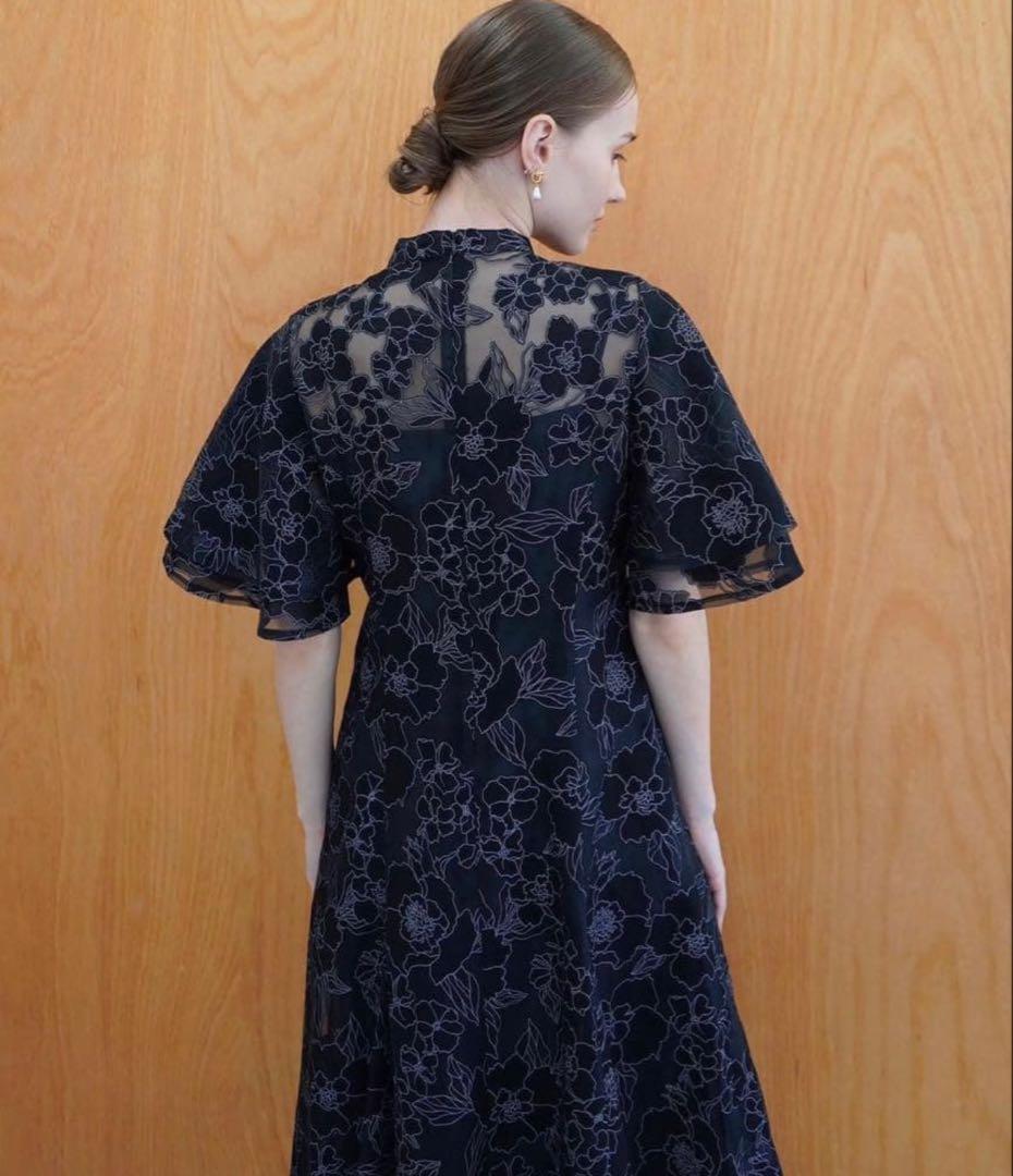 Acka. all sheer flower dress - メルカリ