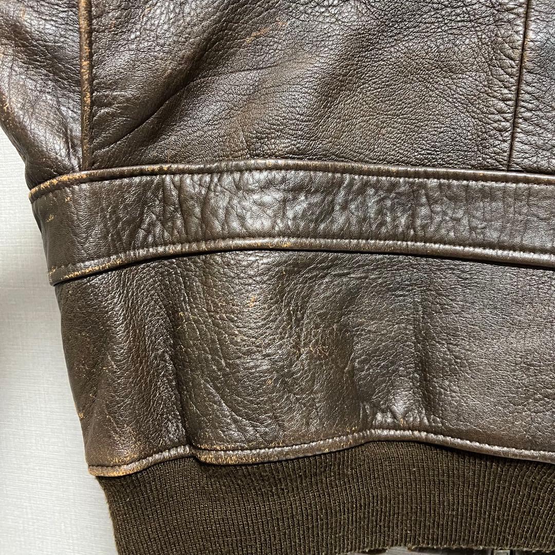 1988 AVIREX G-1 ワッペン フライトジャケット U.S.NAVY