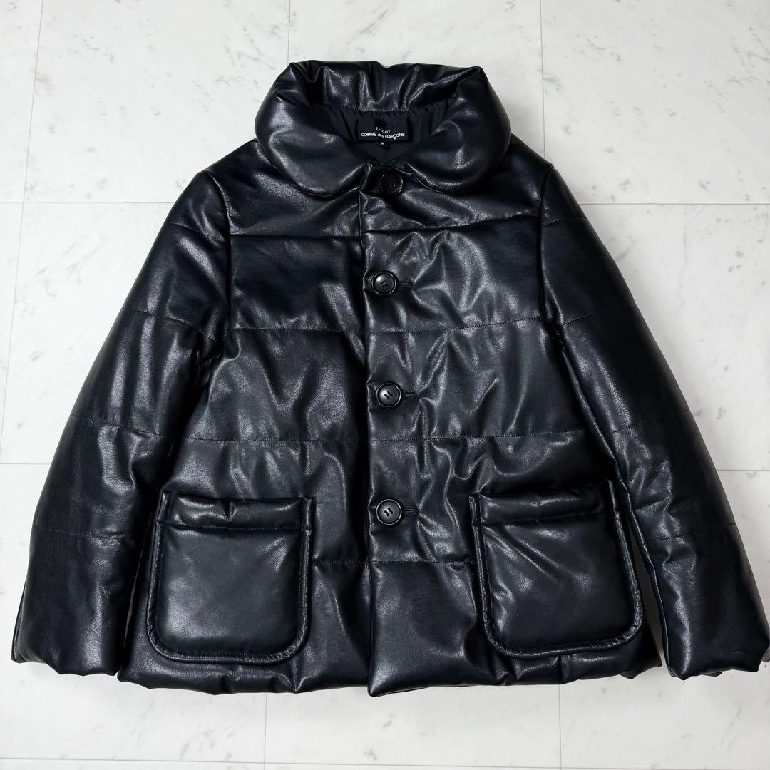 トリココムデギャルソン AD2020 ランウェイ着用 中綿ジャケット 黒 S トリココムデギャルソン AD2020 ランウェイ着用 中綿ジャケット 黒 S