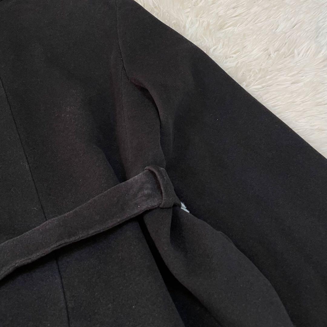 マックスマーラ ステンカラーコート ロングコート アンゴラ シルク