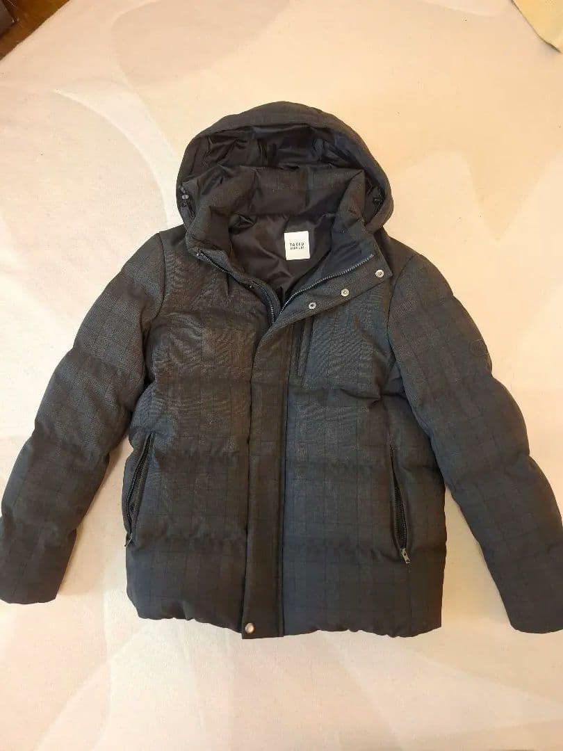 TAKEO KIKUCHI ウールライク　チェック　ダウン　ブルゾン ウールライク チェック ダウン ブルゾン（ダウンジャケット/コート