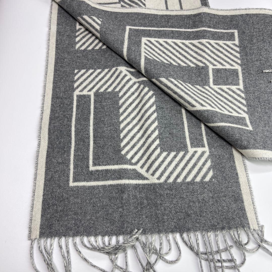 エルメス　カシミヤマフラー《レトル・オ・カレ》　新品未使用品