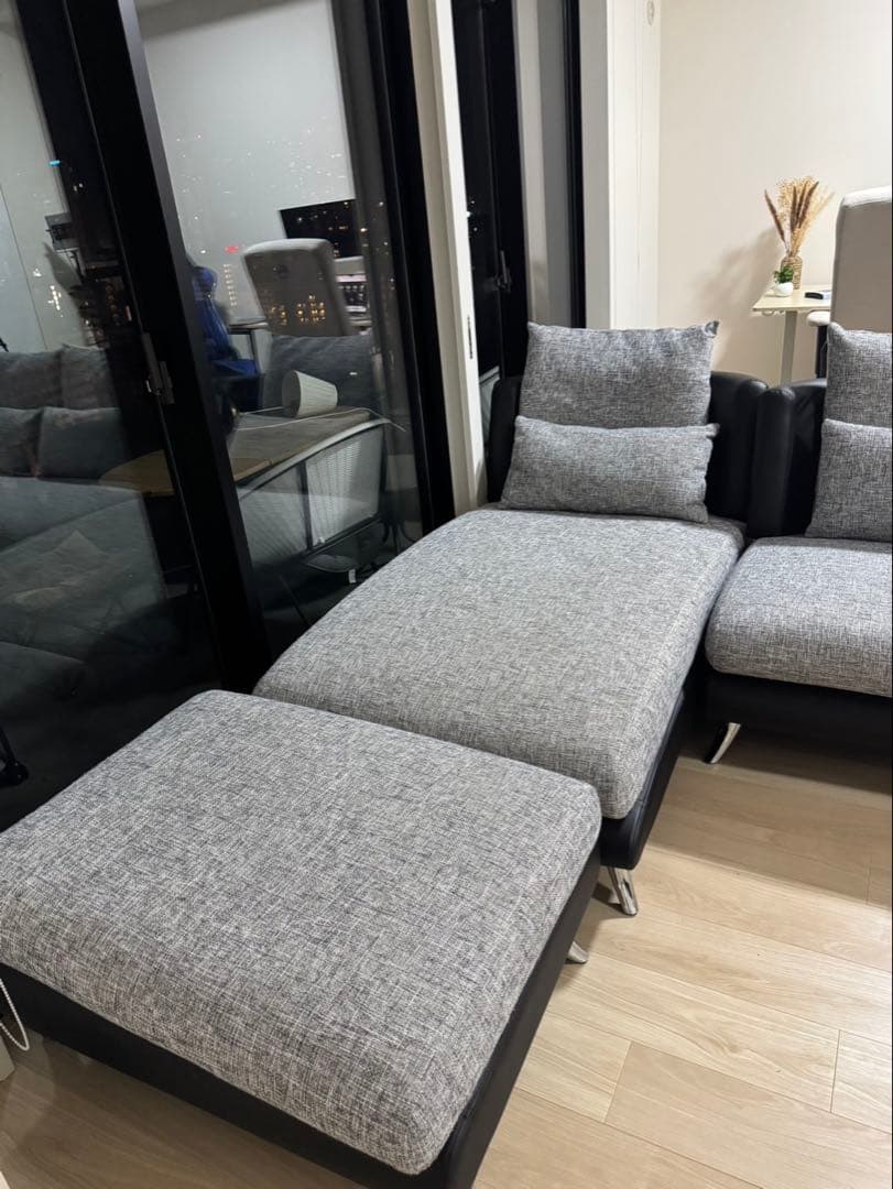 ARMONIAのコーナーソファ（美品、値下げ交 涉可 - メルカリ