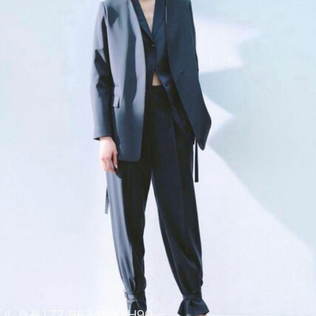 ICB ウールストレッチツイル　パンツスーツ　セットアップ9号入学式卒業式七五三 スーツ レディース 卒業式 入学式 入園式 ママ服 パンツスーツ