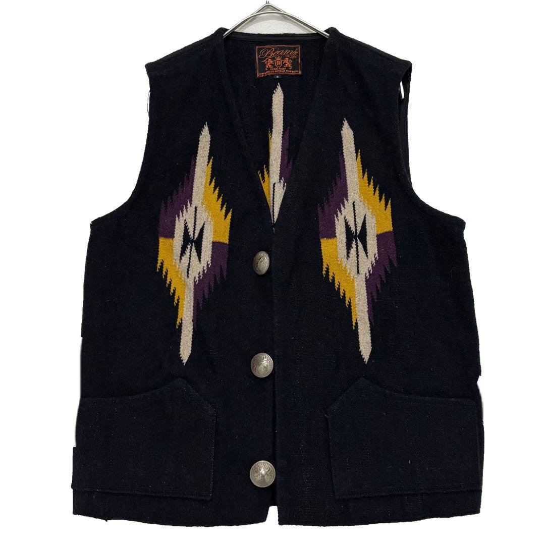 BEAMS 美品 東洋 インド製 CHIMAYO ラグ チマヨ ベスト コンチョ 楽天市場】TRUJILLO'S Chimayo Rug Vest トルフィリオス チマヨ ラグ