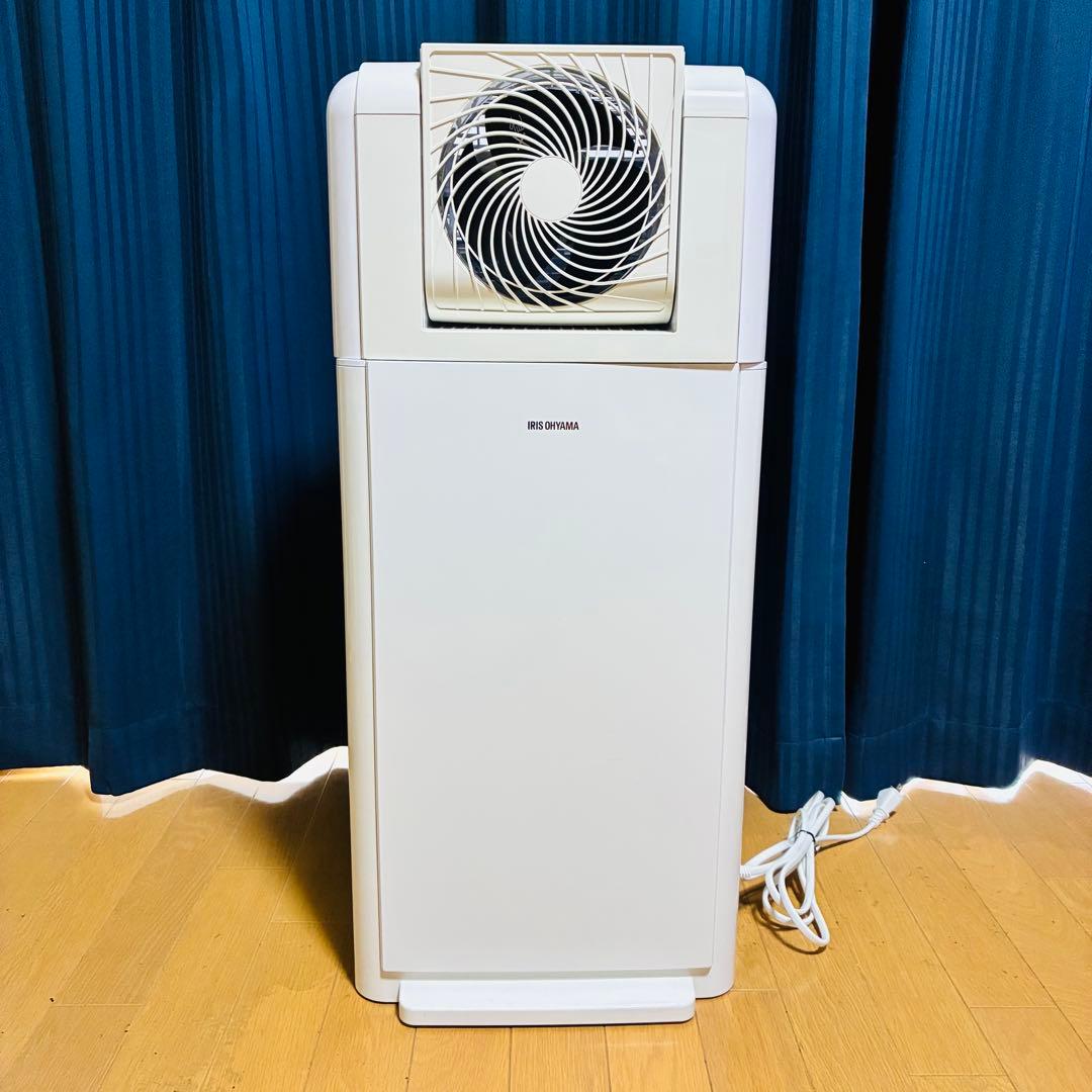 【動作確認済み】アイリス サーキュレーター 衣類乾燥除湿機　IJDC-K80-W アイリスオーヤマ サーキュレーター衣類乾燥除湿機8L IJDC-K80を検証