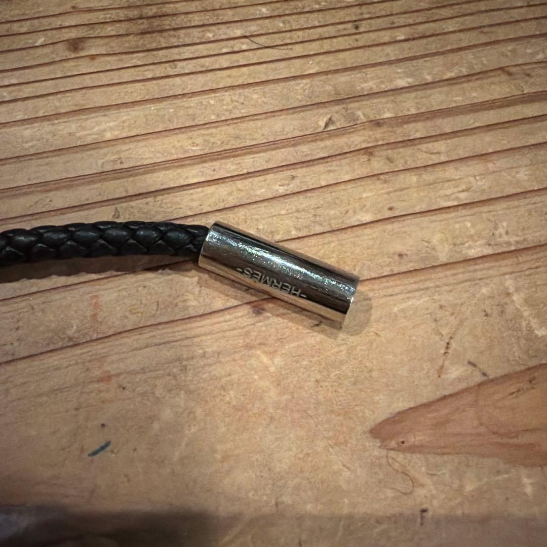 HERMES エルメス レザーブレスレット 《ゴリアテ》