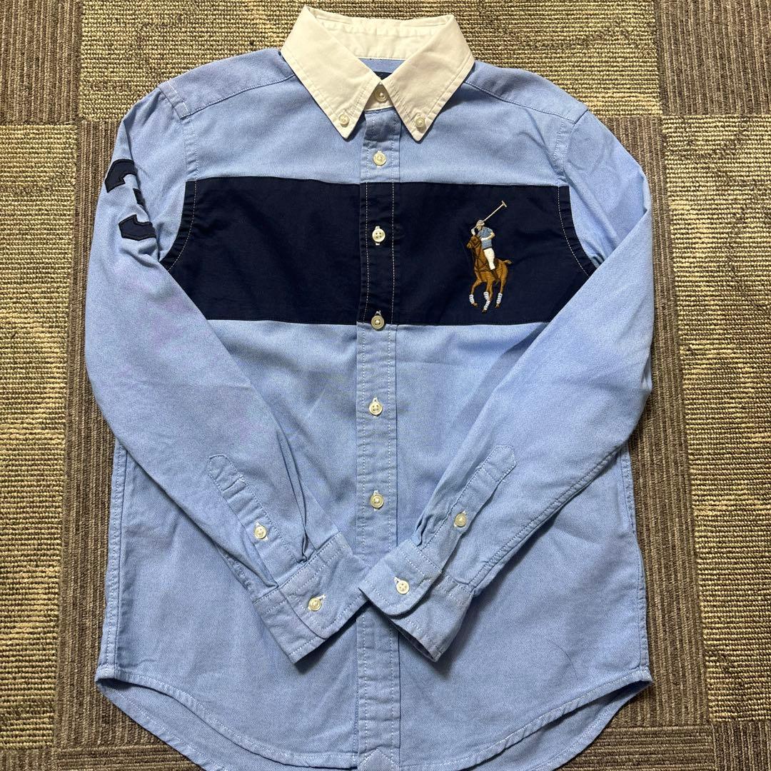 ポロラルフローレン 長袖シャツ シャツ Yシャツ 長袖 ビッグポニー 150