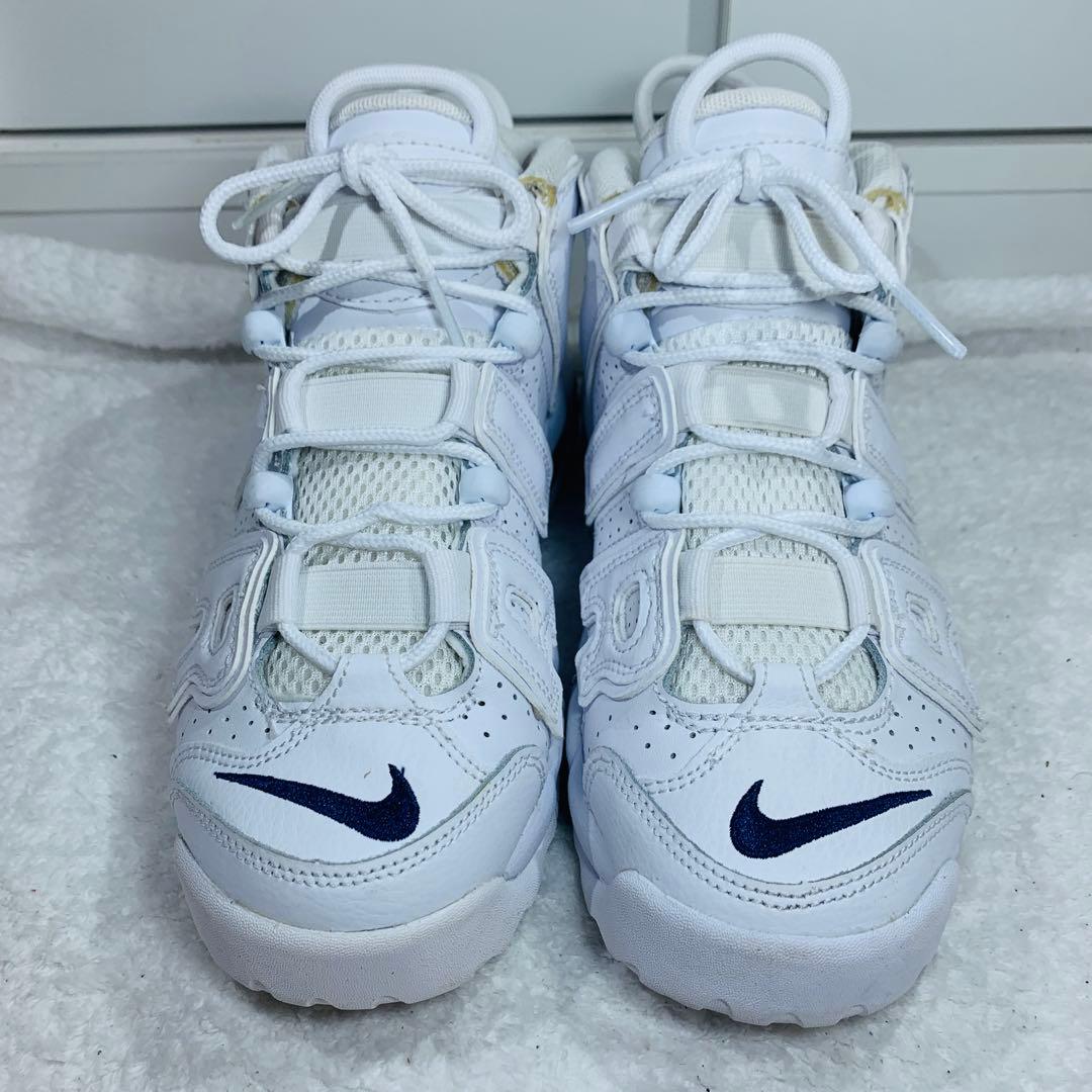 ⭐️美品 ナイキ GS エアモアアップテンポ ミッドナイトネイビー 22.5cm
