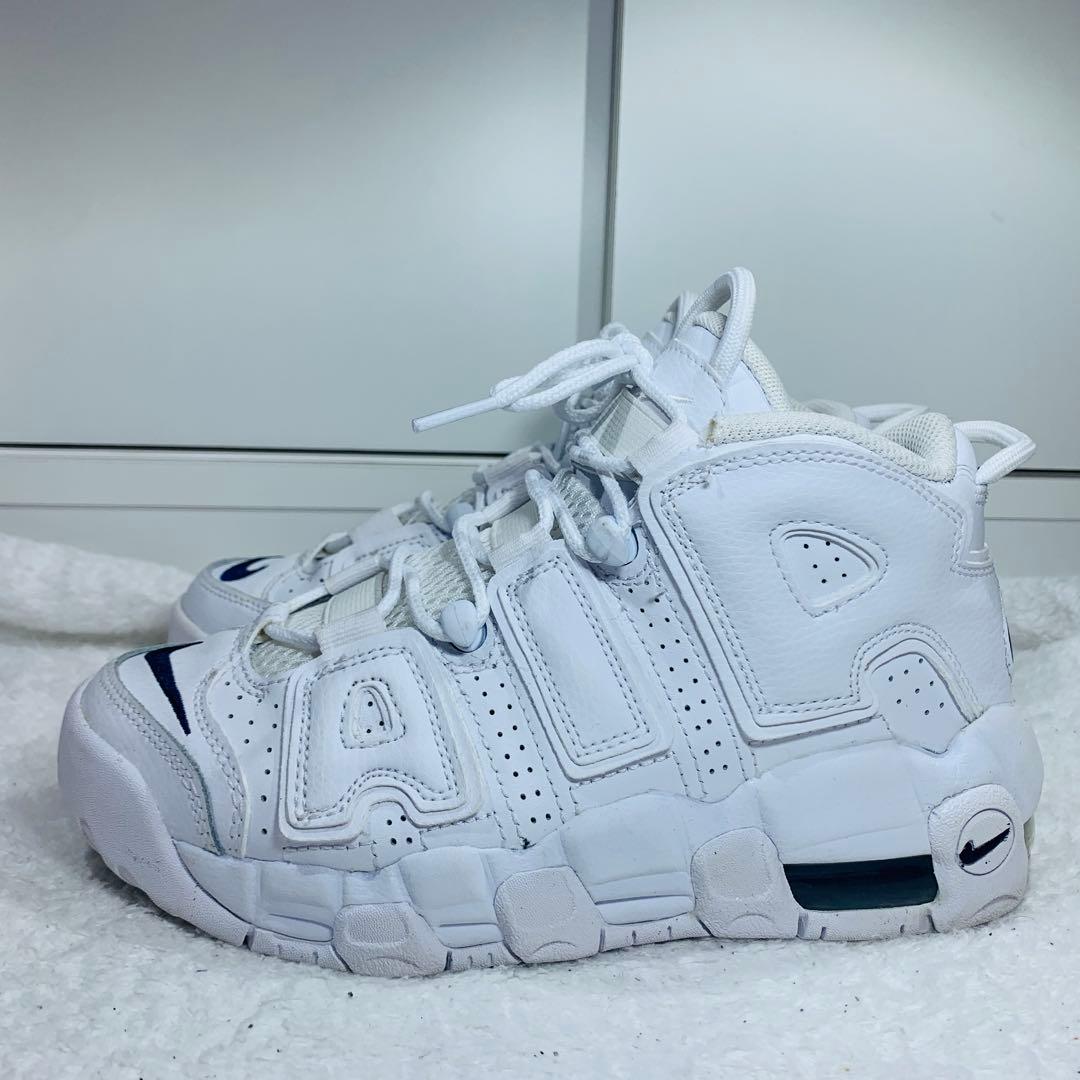 ⭐️美品 ナイキ GS エアモアアップテンポ ミッドナイトネイビー 22.5cm