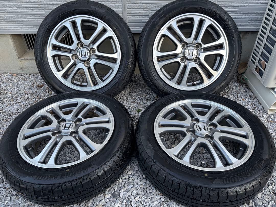 2023年製 バリ溝 NBOX 純正 155/65R14 タイヤホイールセット 2023年製 バリ溝 NBOX 純正 155/65R14 タイヤホイールセット - メルカリ
