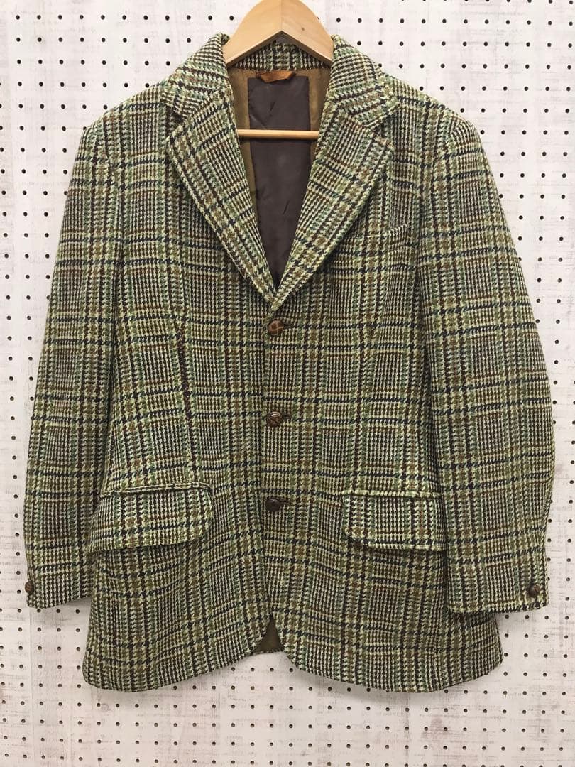 Dunn & Co harris tweed 古着 テーラード ジャケット - メルカリ