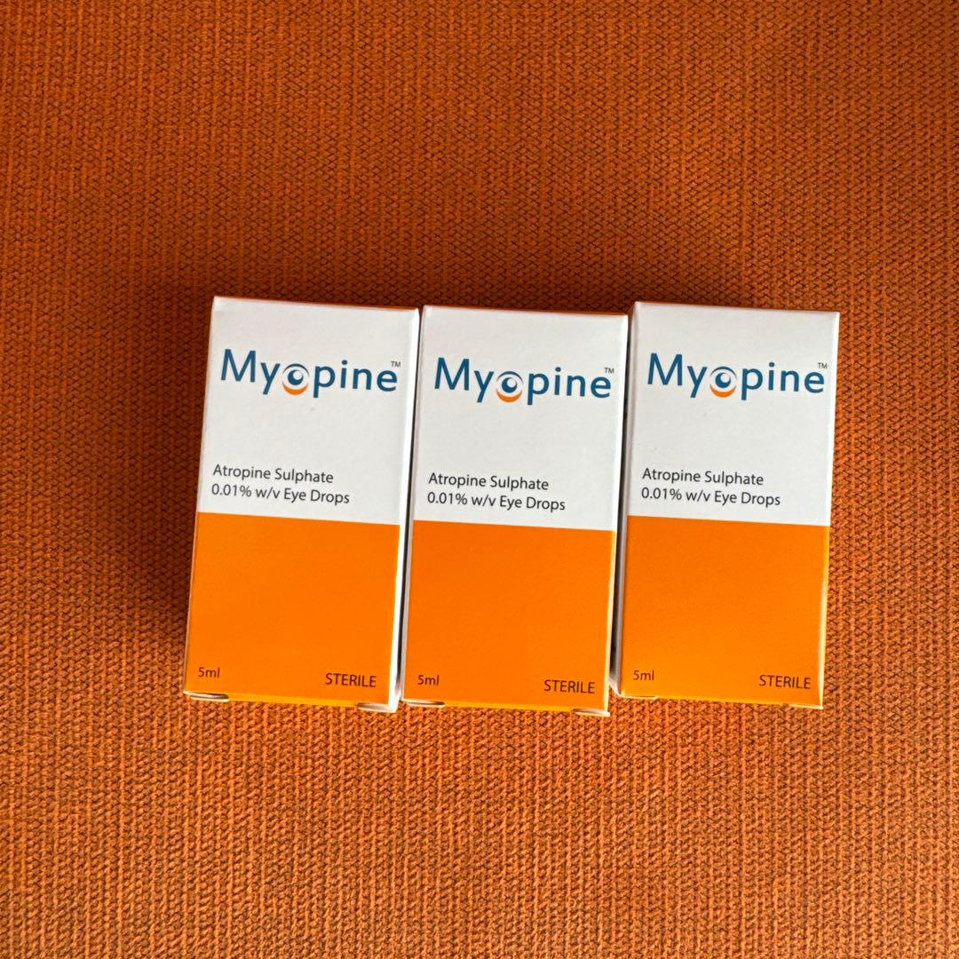 マイオピン Myopine 目薬 3本セット 5ml