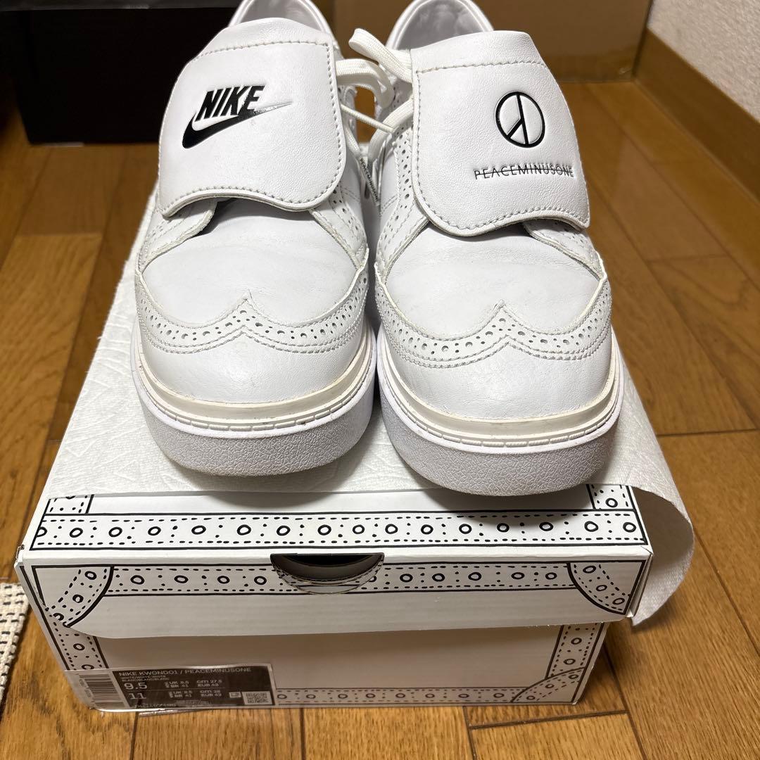 NIKE KWONDO1/ PEACEMINUSONE White - メルカリ