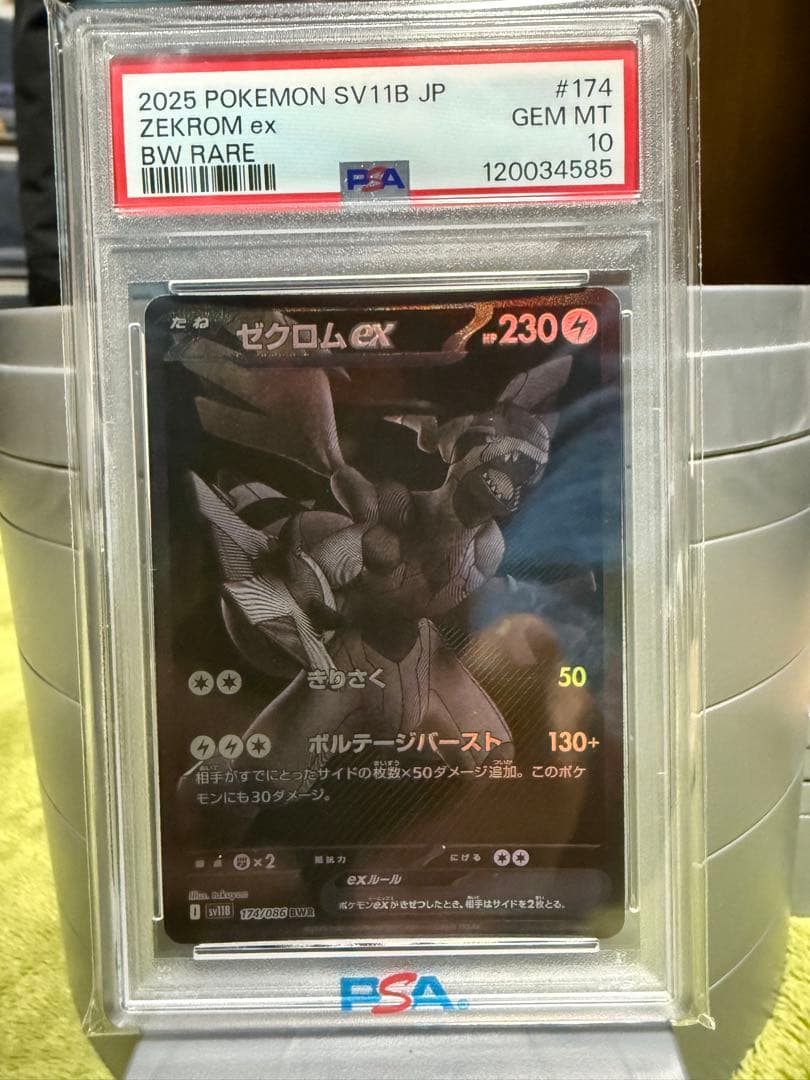 わ*し様 PSA10 ゼクロムex BW RARE 174/086 ポケモンカー ゼクロムex(174/086 BWR) | BWR | ドラゴンスター | ポケモンカード