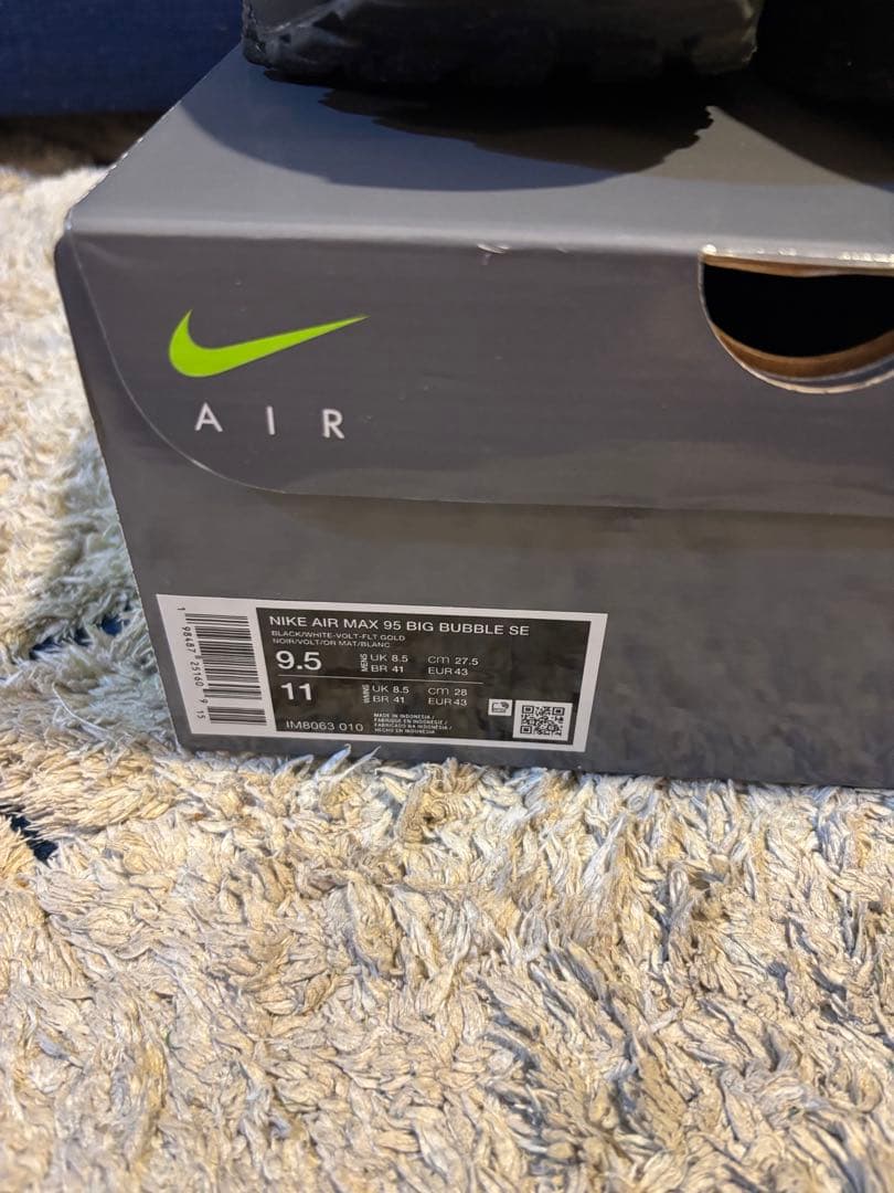 美品Nike Air Max 95 OG Big Bubble \"HRJK\"