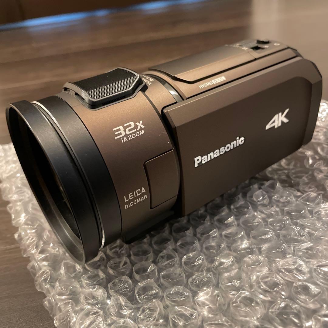 Panasonic 4K ビデオカメラ HC-VZX1M ブラウン - メルカリ