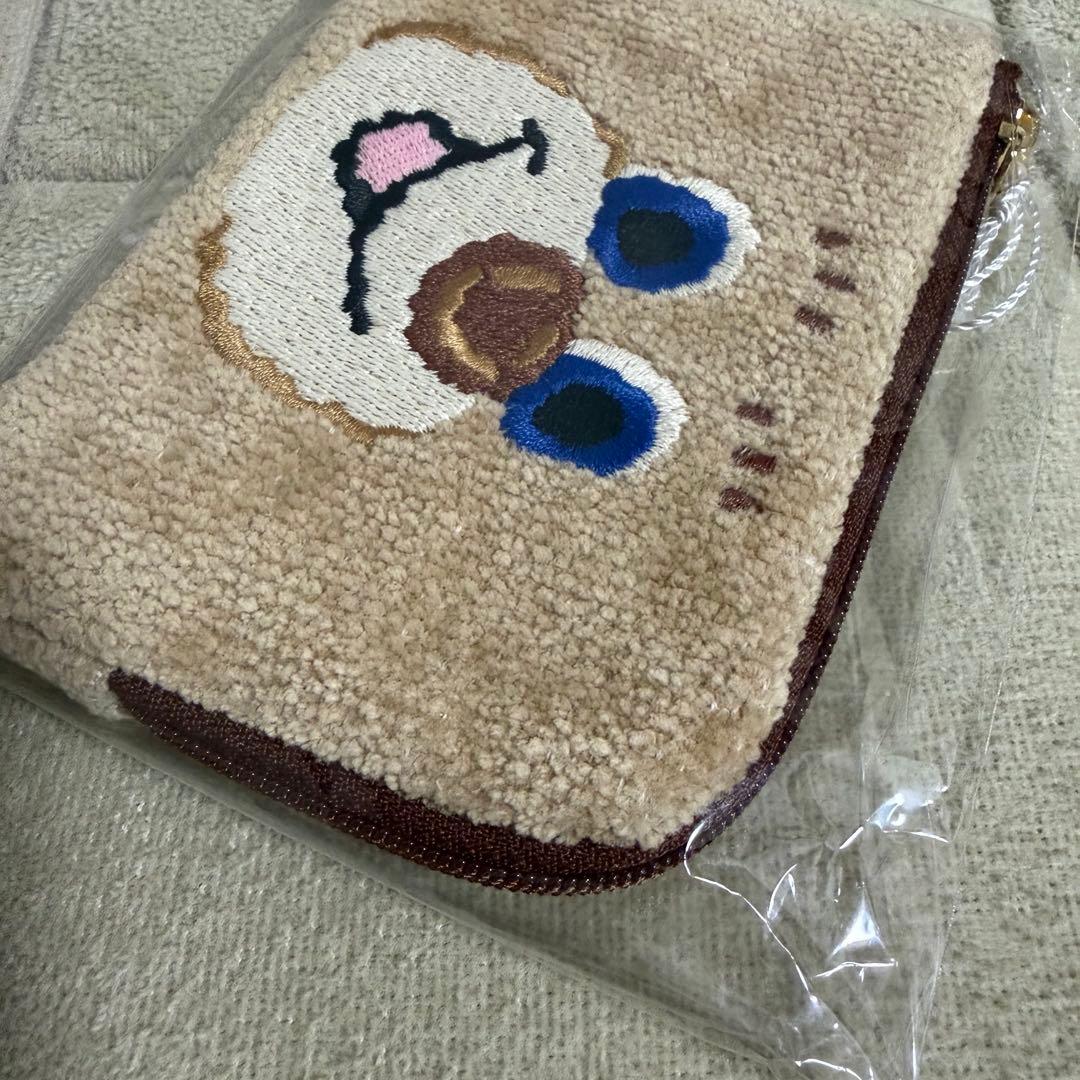 新品未使用 FEILERラブラリーバイフェイラー ドアップテディ L字ポーチ