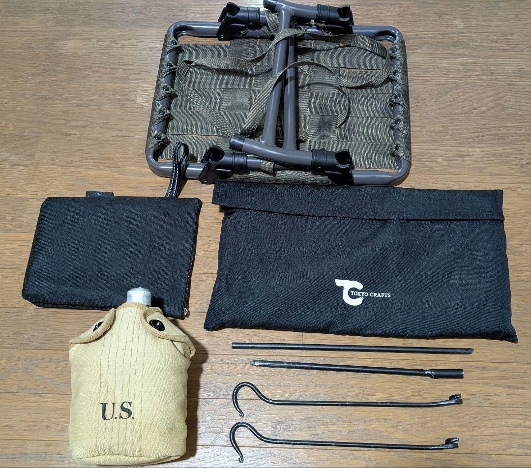 無骨キャンプセット 焚き火台 ハンターチェア アイアンハンガー キャン