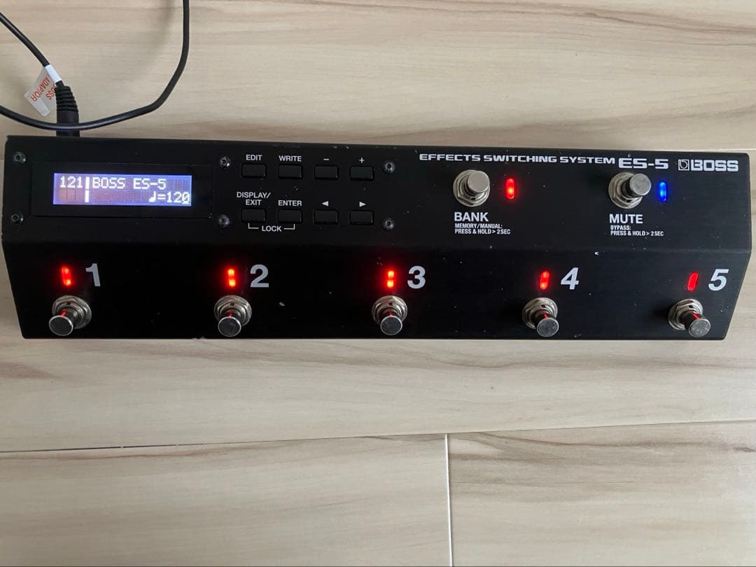 ギター BOSS ES-5 Effects Switching System Boss ES-5 Effects Switching System - Vintage King