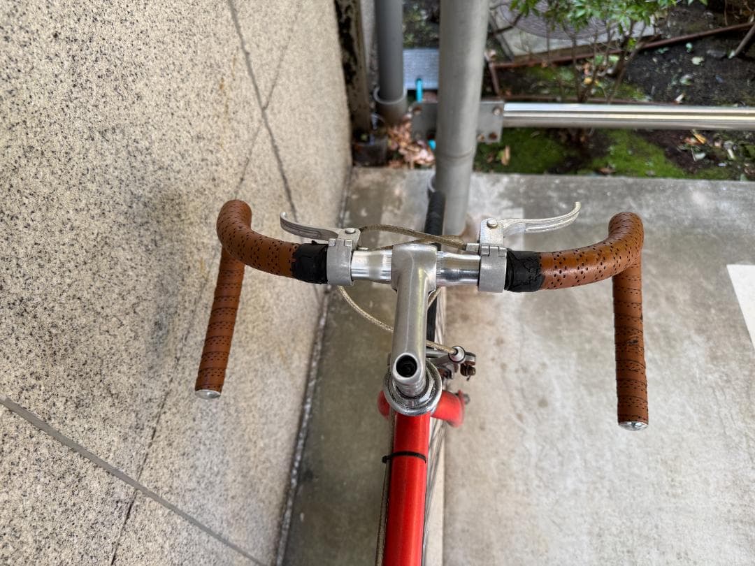 k*m様 オレンジxレザー ピストバイク(Diners) - メルカリ