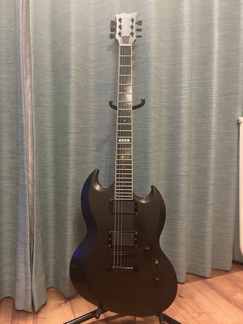 ESP E-II Viper ブラック E-II VIPER Black（新品/送料無料）【楽器検索デジマート】