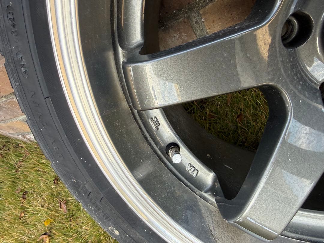 た*そ様 「引き取り限定」オリジン 17インチ 114.3 9.5J ＋15 5