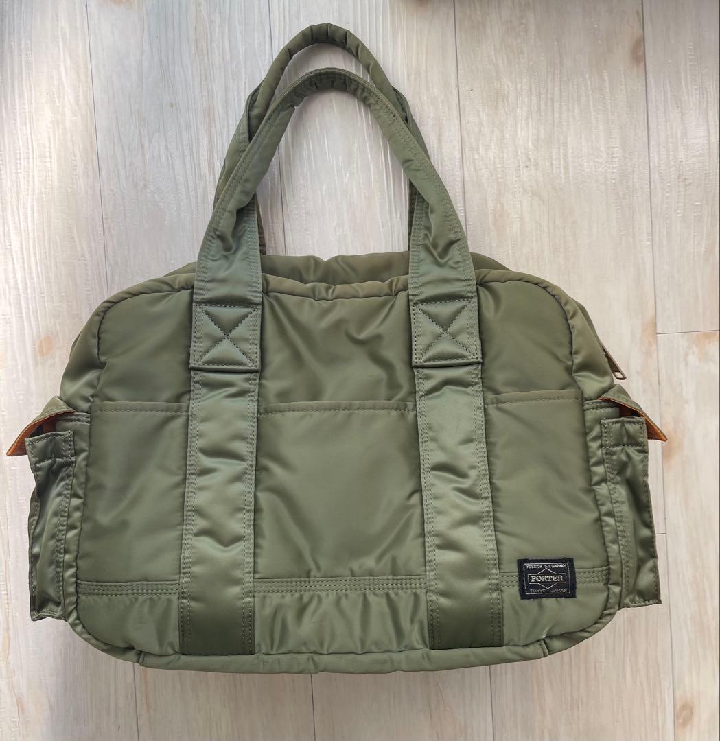 吉田カバン PORTER ボストンバッグ セージグリーン 2026年最新Yahoo!オークション -タンカー セージグリーンの中古品 吉田