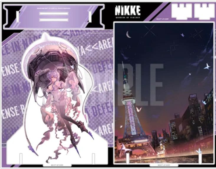 NIKKE エリア防衛戦 3rd 名古屋 リバーレリオ ジオラマアクリル 新品